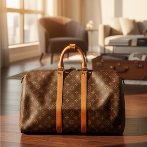 Louis Vuitton Keepall Monogram Travel Bag